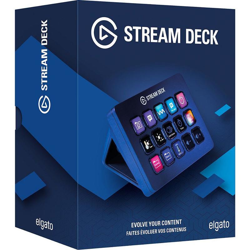 Stream Deck Elgato MK.2, 15 Teclas LCD, USB-C - Preto